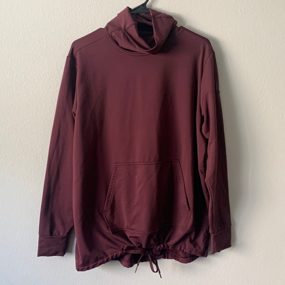 Maroon Nike Turtle Neck Sweatshirt